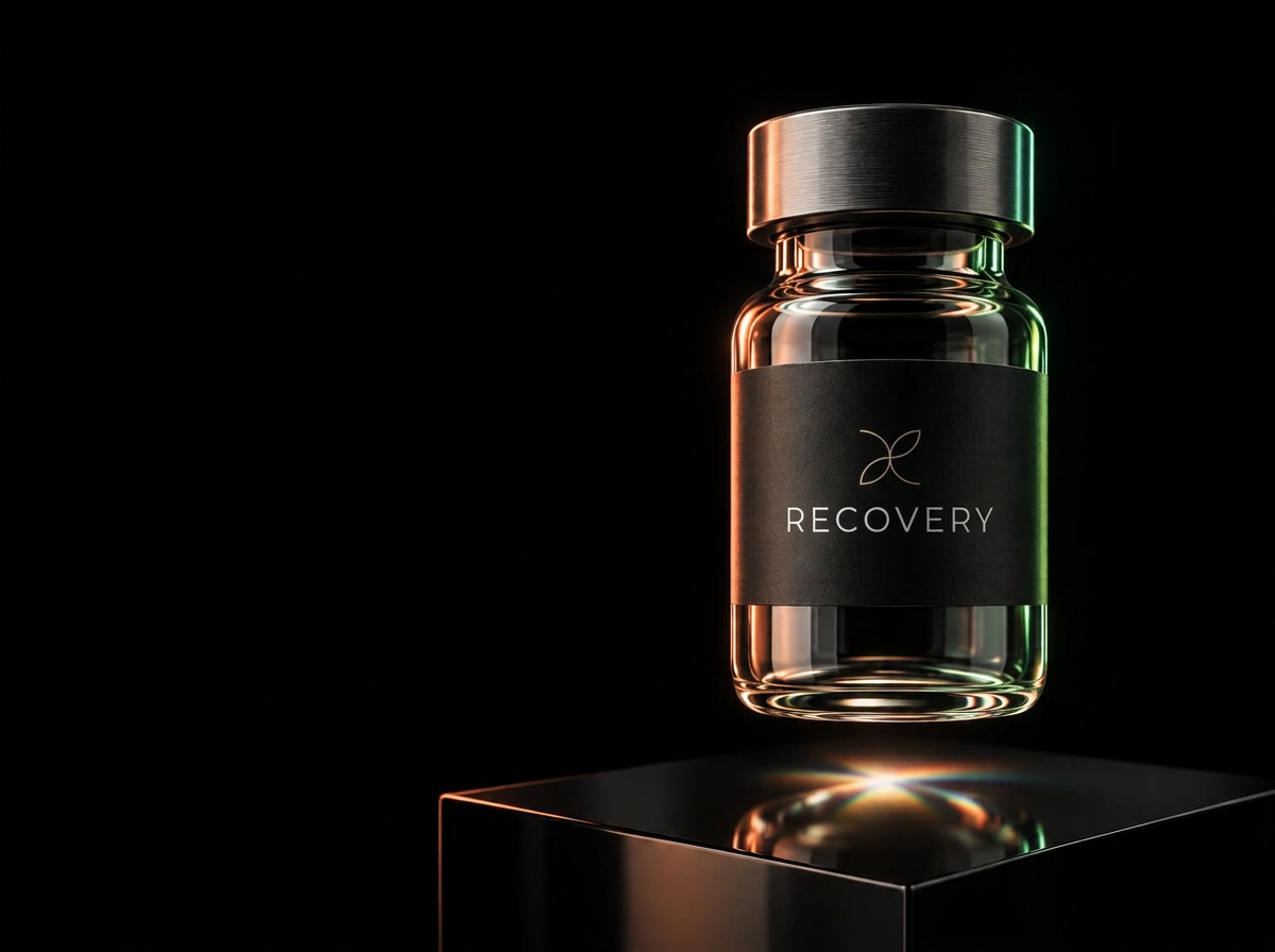 Recovery product vial